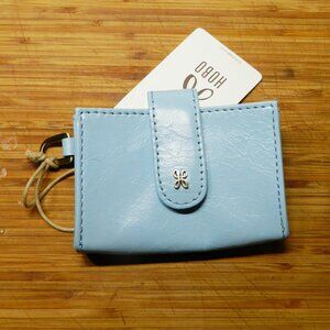 HOBO $88 Jean Accordion Card Case Stratosphere NWT!
